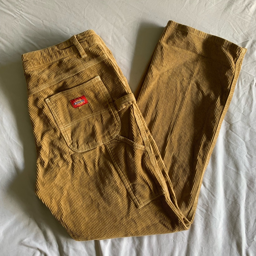 dickies corduroy carpenter pants